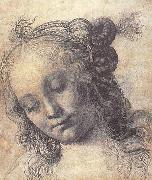 Andrea del Verrocchio Head of a Girl china oil painting reproduction